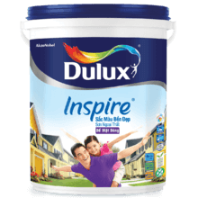 Sơn Dulux Inspire NGOẠI THẤT bề mặt Bóng 79AB 18L