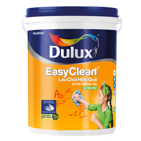 Sơn nội thất Dulux Lau chùi hiệu quả mờ – A991 – 15L