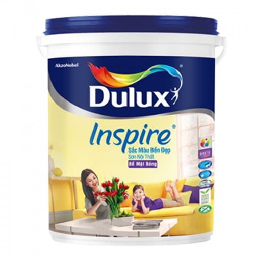 Sơn nội thất kinh tế Dulux Inspire bóng – 39AB- 5L